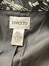 Chico's 100% Polyester Print Black Blazer Size Lg (2) - photo 6