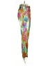 Indira Tie-dye Green Casual Pants Size S - photo 4