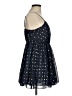 Commense Polka Dots Blue Casual Dress Size M - photo 4