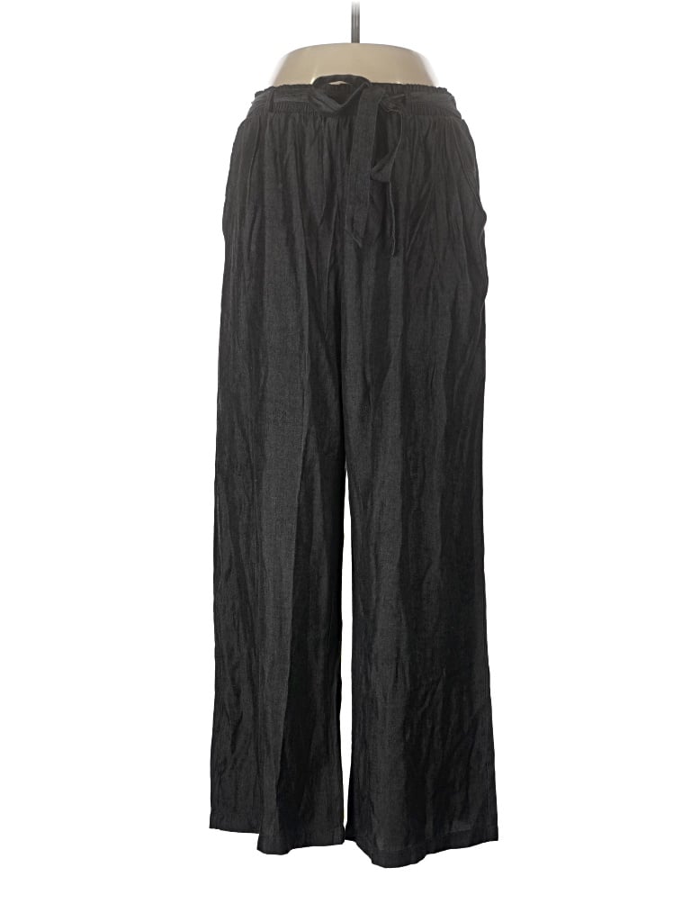 Pre-owned Lularoe Casual Pants In Black