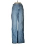 Favorite Daughter Chevron-herringbone Blue Jeans Size 25 waist - photo 1