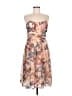 Maeve 100% Polyester Floral Pink Cocktail Dress Size 6 - photo 1
