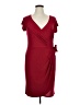 Tiana B. Solid Red Burgundy Cocktail Dress Size XL - photo 1