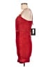 PrettyLittleThing 100% Polyester Red Cocktail Dress Size 6 - photo 5