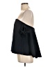 Milly Black Short Sleeve Blouse Size 8 - photo 5