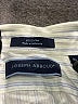 Joseph Abboud 100% Cotton Stripes Green Long Sleeve Button-Down Shirt Size 10 - photo 3