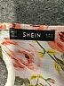Shein Floral Ivory 3/4 Sleeve Blouse Size S - photo 7