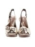 Sperry Top Sider Silver Gold Wedges Size 7 1/2 - photo 2