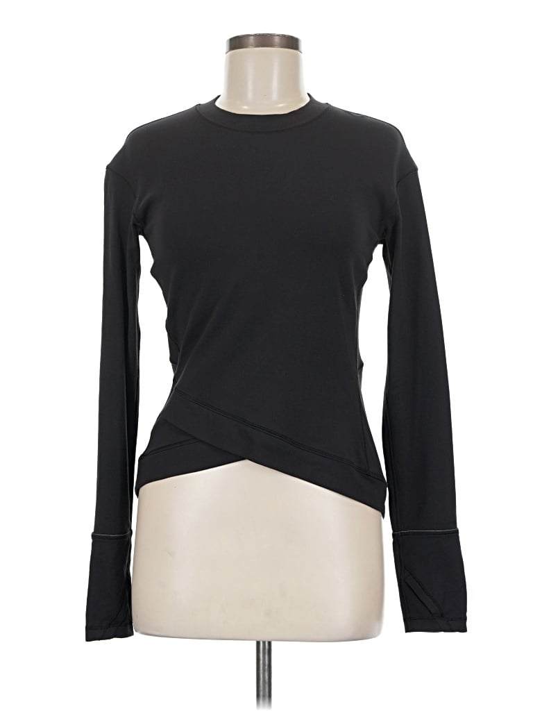 Pre-owned Lululemon Athletica Pullover Sweater In Black