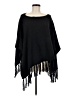 Christopher & Banks Black Poncho One size - photo 1
