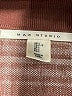 Max Studio Plaid Burgundy Pullover Sweater Size L - photo 4