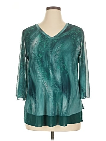Timeson 3/4 Sleeve Blouse (view 1)