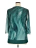 Timeson Teal 3/4 Sleeve Blouse Size XL - photo 2