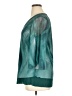 Timeson Teal 3/4 Sleeve Blouse Size XL - photo 5