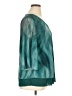 Timeson Teal 3/4 Sleeve Blouse Size XL - photo 4