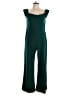 Express Solid Green Jumpsuit Size L - photo 1