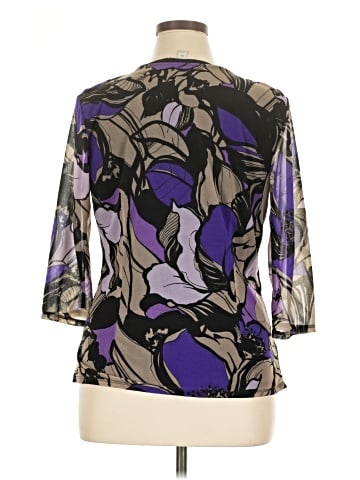 Dana Buchman 3/4 Sleeve Blouse (view 2)