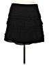 French Connection 100% Polyester Solid Black Casual Skirt Size 6 - photo 1