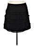 French Connection 100% Polyester Solid Black Casual Skirt Size 6 - photo 2