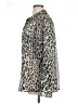 Old Navy Animal Print Silver Long Sleeve Blouse Size XL - photo 5