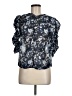 H&M 100% Polyester Blue 3/4 Sleeve Blouse Size 6 - photo 1