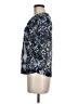 H&M 100% Polyester Blue 3/4 Sleeve Blouse Size 6 - photo 5