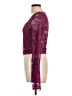 Positano Burgundy Long Sleeve Top Size L - photo 5