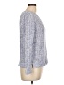 Talbots Outlet 100% Cotton Tweed Blue Pullover Sweater Size L - photo 4