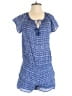 Parker 100% Cotton Blue Romper Size M (estimated) - photo 1