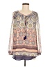 Daniel Rainn 100% Polyester Purple Long Sleeve Blouse Size M - photo 1