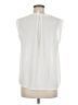J.Crew Ivory Sleeveless Blouse Size 8 - photo 2