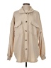 Shein 100% Polyester Tan Coat Size 4 - photo 1