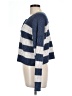 Hem & Thread Stripes Blue Pullover Sweater Size L - photo 5