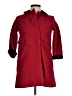 Strasburg 100% Lambswool Red Wool Coat Size 6 - photo 1