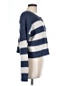 Hem & Thread Stripes Blue Pullover Sweater Size L - photo 4