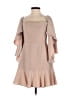 BCBGMAXAZRIA 100% Polyester Tan Cocktail Dress Size 2 - photo 1