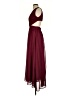 Shein 100% Polyester Burgundy Cocktail Dress Size XS - photo 5