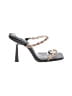 Public Desire Gray Black Sandals Size 6 - photo 1