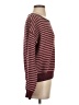 Pepe Jeans 100% Cotton Stripes Burgundy Red Pullover Sweater Size S - photo 4