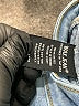 Wax Jean Stripes Blue Jeans Size M - photo 8