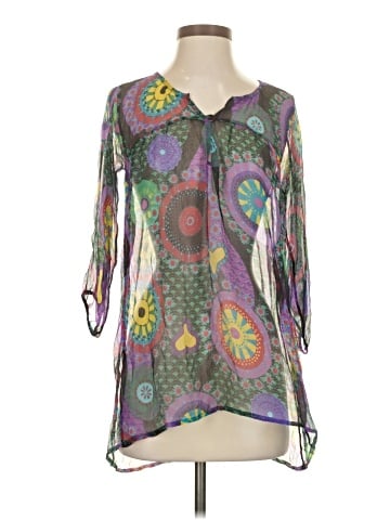Imperial 3/4 Sleeve Blouse (view 1)