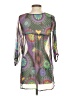 Imperial Purple 3/4 Sleeve Blouse Size S - photo 2