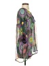 Imperial Purple 3/4 Sleeve Blouse Size S - photo 4