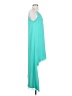 BCBGMAXAZRIA 100% Polyester Solid Teal Cocktail Dress Size XS - photo 4