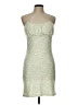 Derek Heart Animal Print Green Cocktail Dress Size L - photo 1