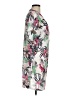 H&M 100% Polyester Tropical Ivory Gray Cocktail Dress Size M - photo 4