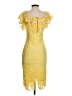 PaperDoll 100% Polyester Yellow Cocktail Dress Size 4 - photo 2
