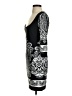 Venus Paisley Black Cocktail Dress Size S - photo 5