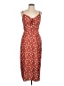 Unbranded Hearts Brown Casual Dress Size L - photo 1
