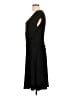 Connected Apparel Solid Black Cocktail Dress Size 12 - photo 5